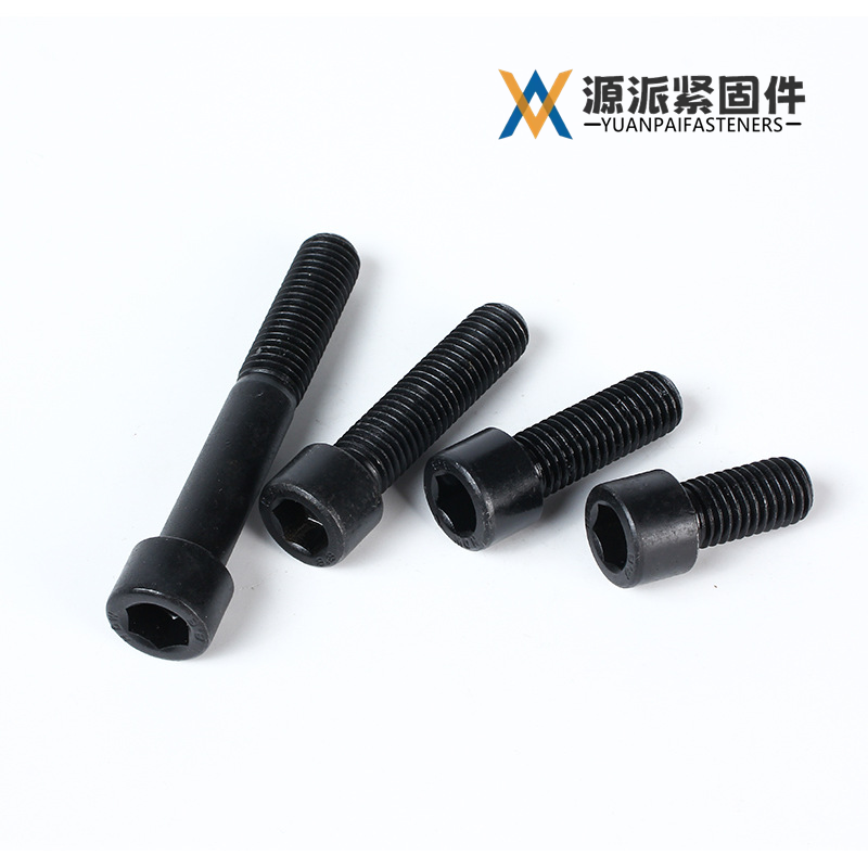 Class 8.8 black oxide hexagon socket head cap screw DIN 912 GB/T 70.1-2008, ISO 4762, thumbnail 2