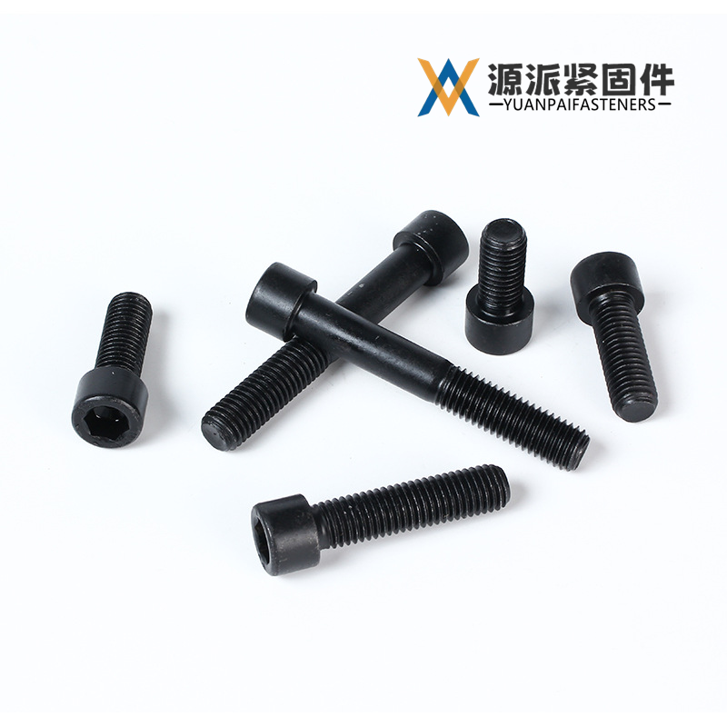 Class 8.8 black oxide hexagon socket head cap screw DIN 912 GB/T 70.1-2008, ISO 4762, thumbnail 3