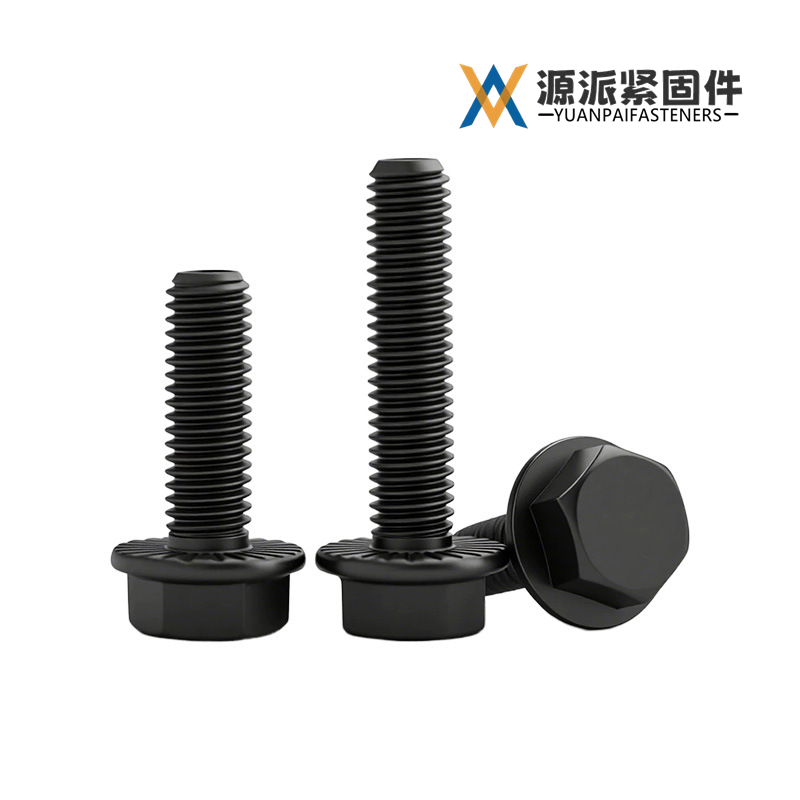 Grade 10.9 hex flange bolt GB/T5789, DIN6921, ISO4162, ISO898-1 thumbnail 3